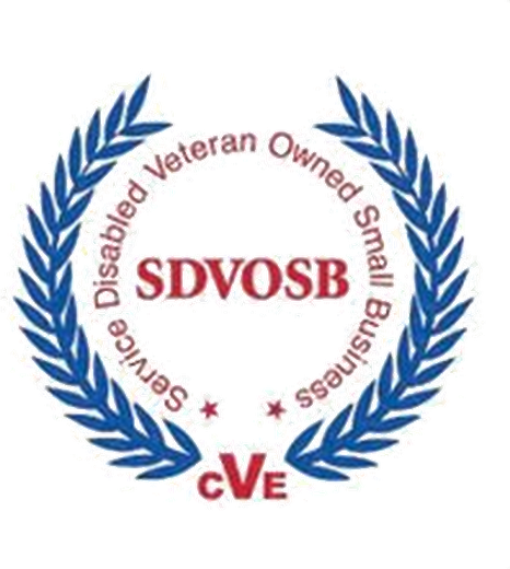Service-Disabled Veteran-Owned Small Business (SDVOSB) certification badge