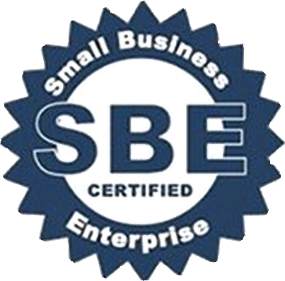 Small Business Enterprise (SBE) certification badge